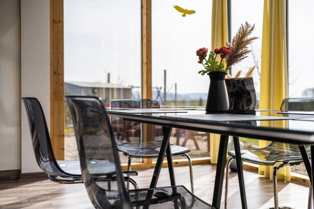 Ruhige Ferienwohnung Mit Panoramablick Ingoldingen Bagian luar foto