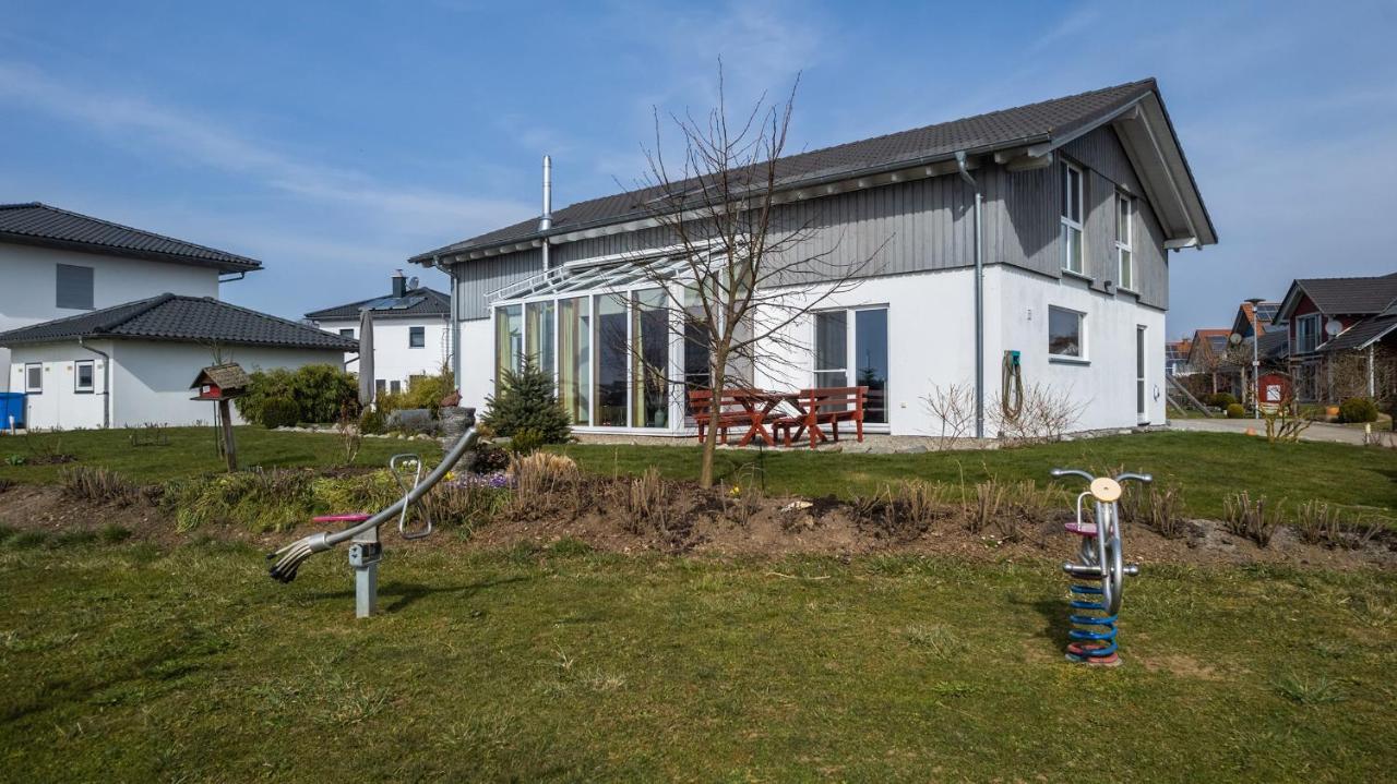 Ruhige Ferienwohnung Mit Panoramablick Ingoldingen Bagian luar foto